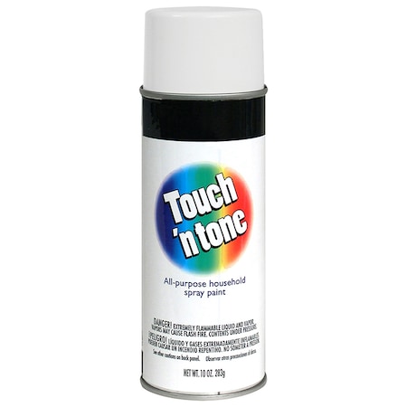 RUST-OLEUM 10 Oz White Touch'n Tone General Purpose Spray Paint 55280830